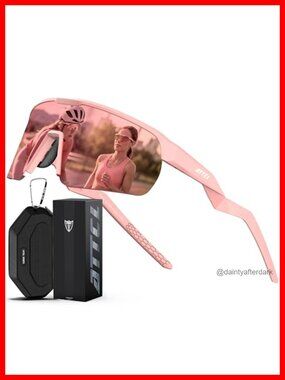 Lightweight UV400 Wrap Around Running Sunglasses TR90 Sports